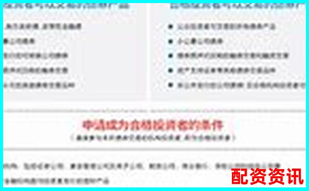 股票配資業(yè)務(wù)開展是否需要具備特定資質(zhì)條件-正規(guī)配資平臺官方網(wǎng)